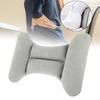 Back Support Pillow Bed Portable Ergonomic Chair Low Cushion for Train