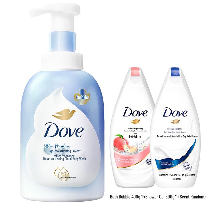 

Dove Deeply Nourishing Shower Foam Bundle