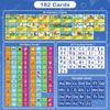 Alphabet Learning Pocket Chart Educational Toy Kids Classroom Teaching Aid Interactive Learning Tool for Preschool Kindergarten