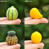 Resin Fruit Miniature Blind Bag Set With Realistic Model For Kids And Collectors