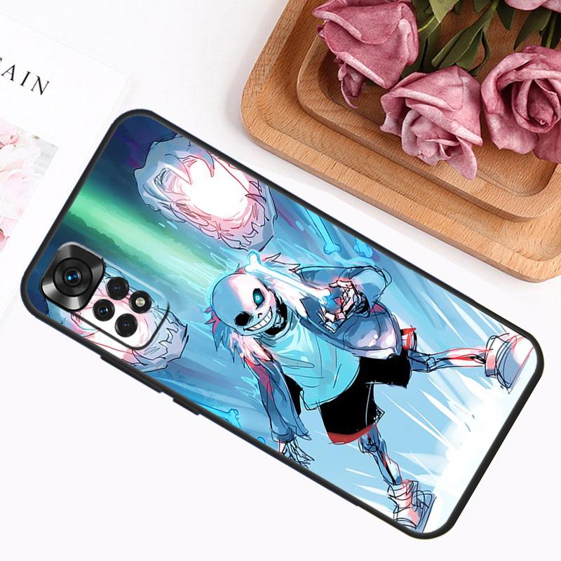 Game Undertale Sans Case For Xiaomi Redmi Note 12 8 9 10 11 Pro Note 12S 11S 10S 9S 9A 9C 9T 10A 10C 12C Cover