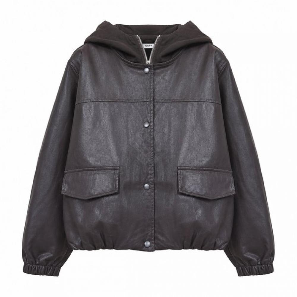 Ggpx New York Leather Jumper Gq8jp013f