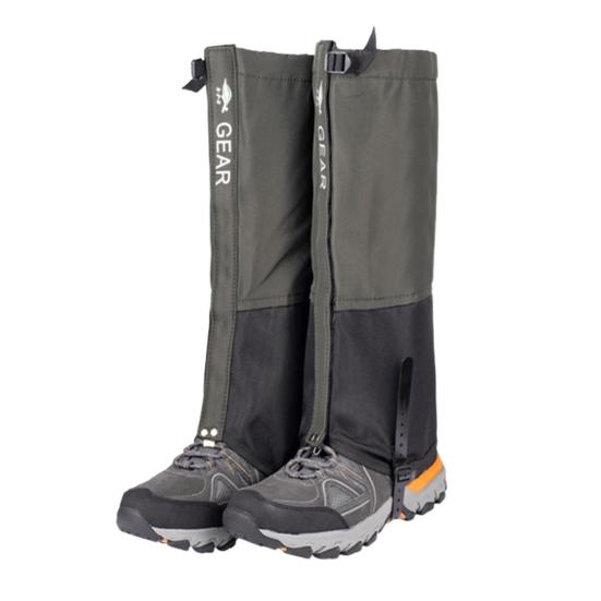 Snow Leg Gaiters, Snow Gaiters for Hiking Boots, Waterproof and Windproof Adjustable Snow Boot Gaiters for Walking Mountain Hunting Climbing, Hiking