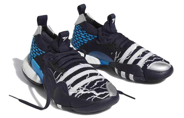 adidas Trae Young 2.0 Trae Young 2 Slip Resistant Cushioning Abrasion Resistant Low Top Children's Basketball Shoes ID2216