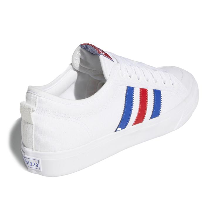 Adidas Nizza White Scarlet Royal FV0657