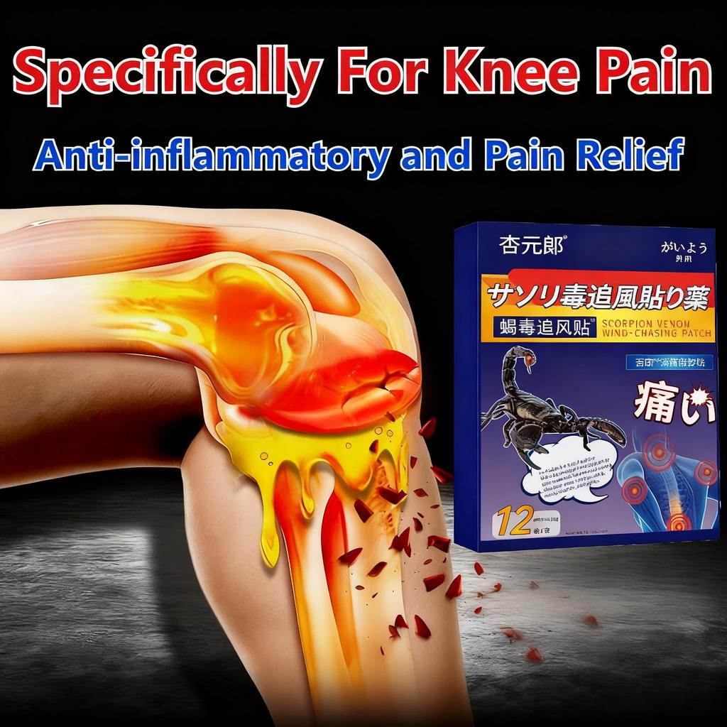 Meniskusschaden, Gelenkschmerzpflaster