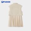 FILA FUSION Women's Loose Sleeveless Shirt Dress