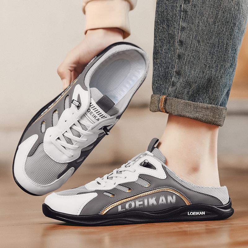 Pánská sportovní obuv Letní sandály Pantofle Dřeváky Nazouváky Ležérní obuv Nadměrné tenisky pro studenty Nadměrné