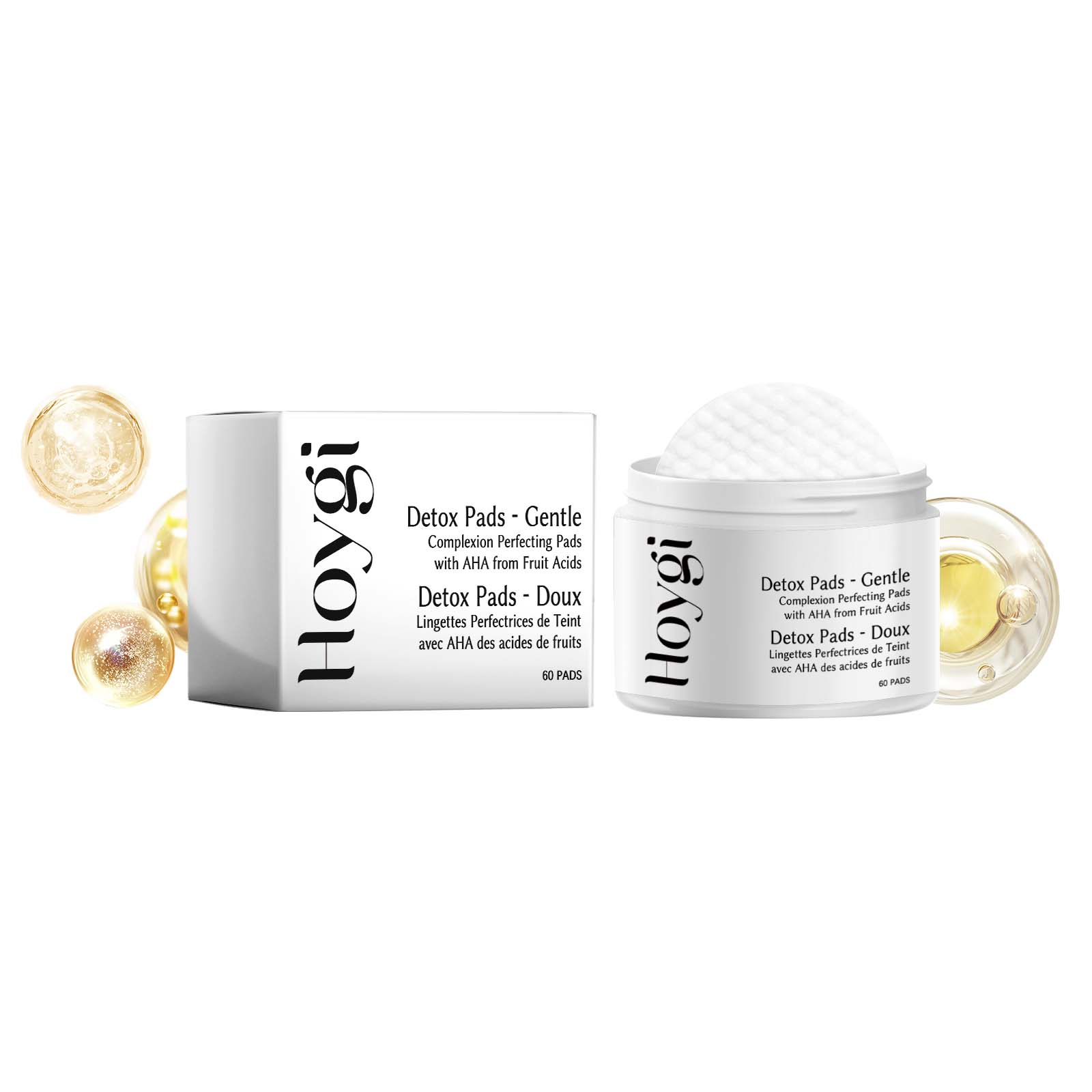 

Salicylic Acid Cotton Pads Shrink Pores Blackhead Remover Soothing Oil Control Softens Cuticles Exfoliating Face Cleansing Pads 60pads