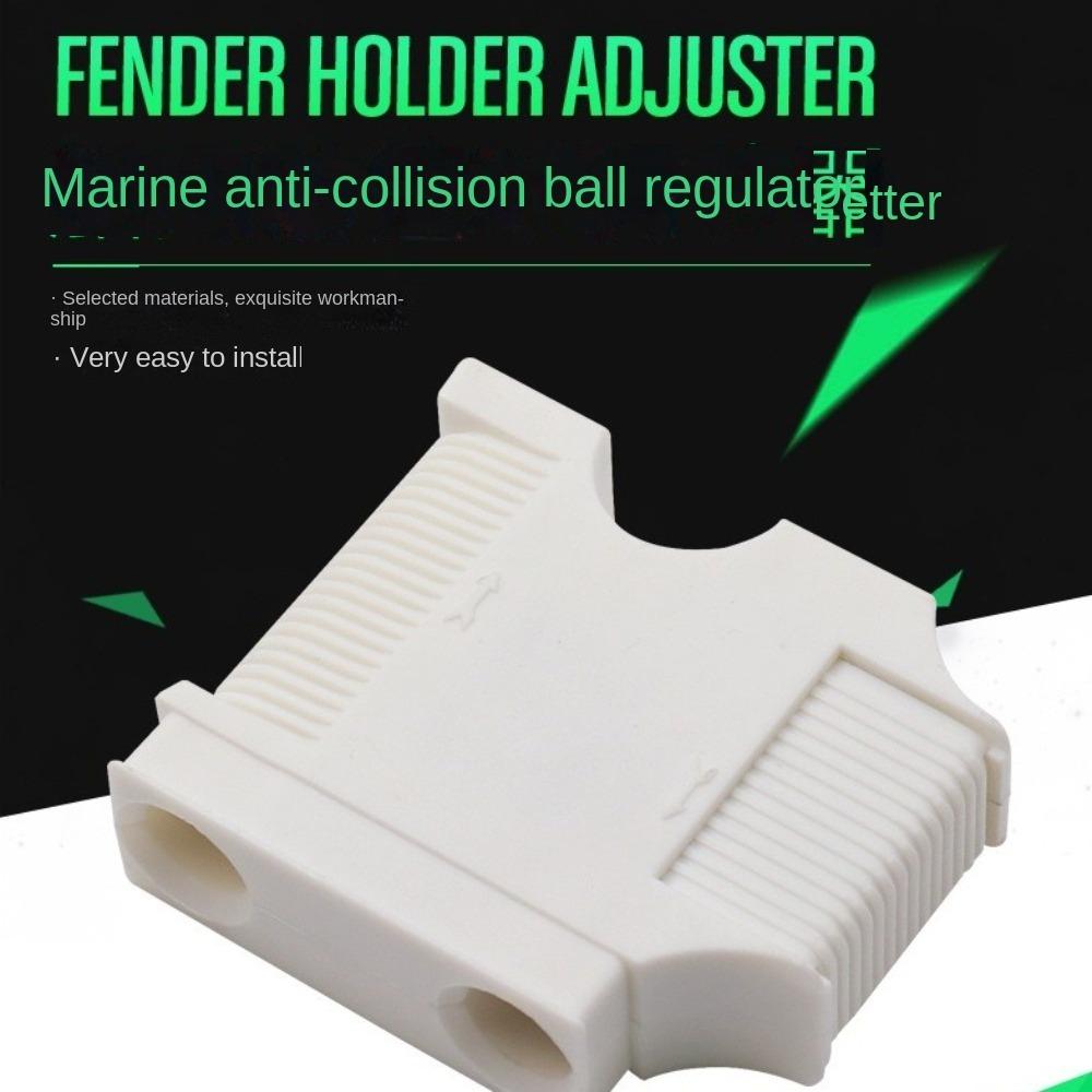 

ABS Marine Fender Regulator Anti-collision Ball Holder Universal Details для човнів чорний білий колір