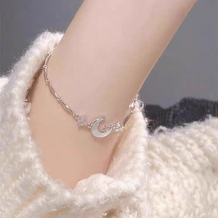 Moon Lady Bracelet Light Luxury Niche Design Fashion Senior Girl Gifts