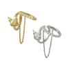 Kuromi Double Ear Cuff Birthday Sanrio Birthday Character Yellow Gold Color [Ear Cuff, Cute, Adult, Goods, Present, Gift, Women's Jewelry, Characters,