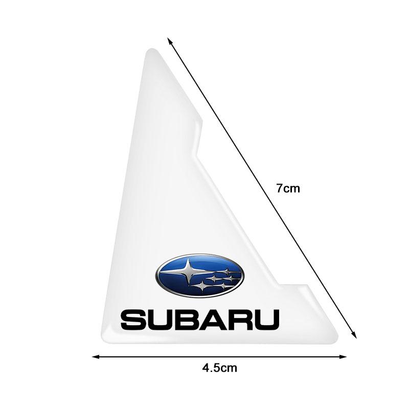 2 Stück Auto Tür Eckabdeckung Kratzschutz Aufkleber Styling Für Subaru Impreza Legacy WRX STI BRZ Forester Ascent Levorg XV