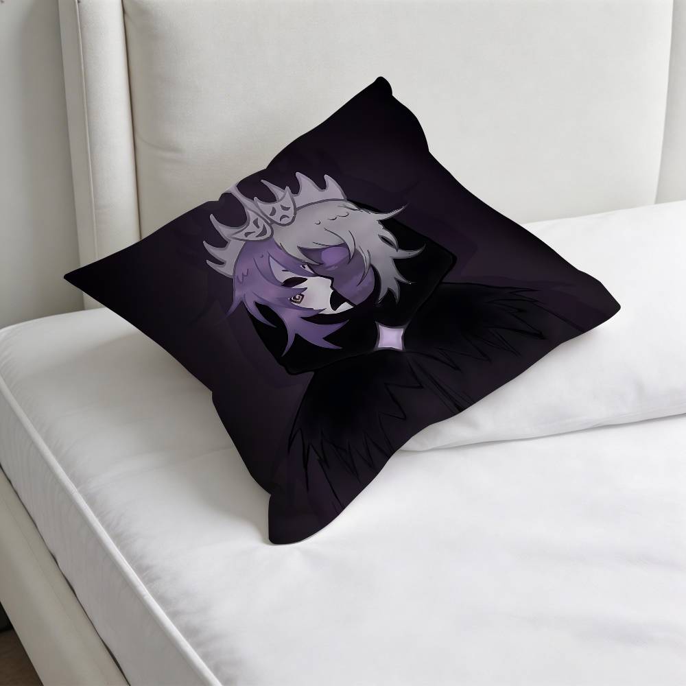 

Cool FForsaken PPin Decorative Square Pillow Cover Modern Cushion Case for Living Room Bedroom 30x30 cm