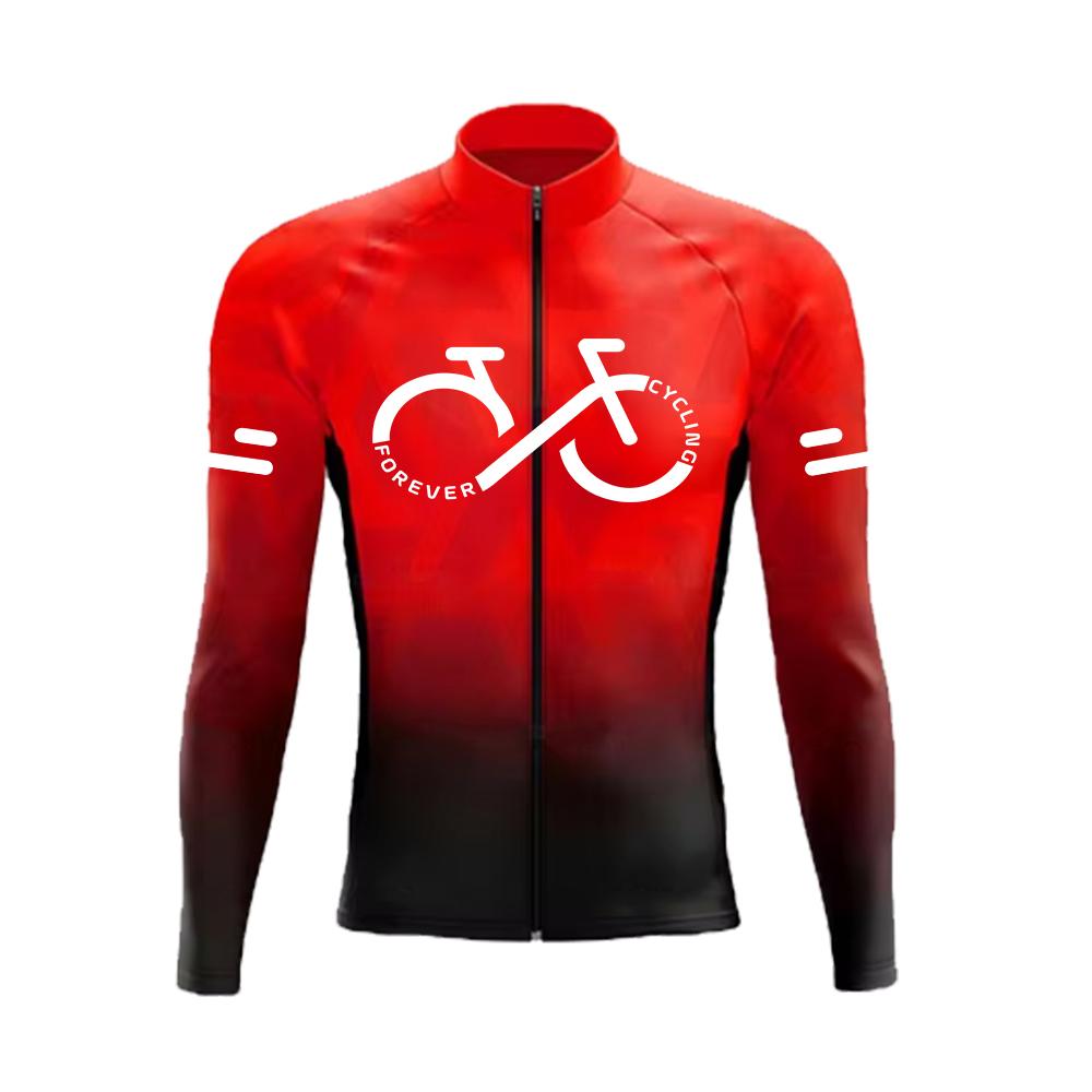 Long Sleeve Gradient MTB Bike Cycling Clothing Breathable Ropa Ciclismo Men's Road Bicycle Sportswear 2026 Autumn Breathable Cycling Suit