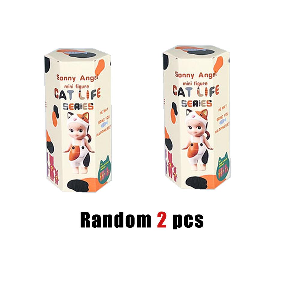 S Angel Little Angel Doll Cat Life Series Blind Box Doll Keychain Pendant Handmade Pendant Gifts