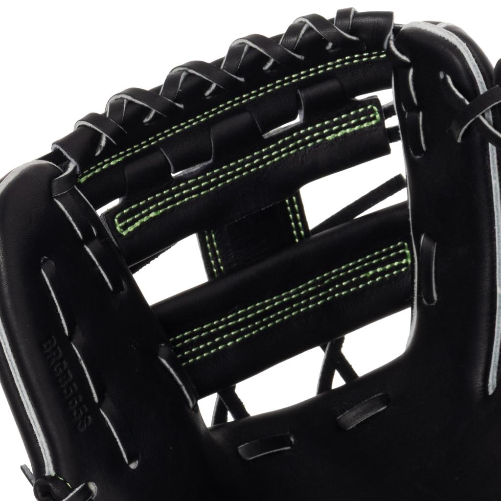 ZETT Pro Status SE Softball Sosuke Genda Player for Second and Size 4 Glove, Type, Shortstop, Right-Handed Throw, Black, (BRGB565S)