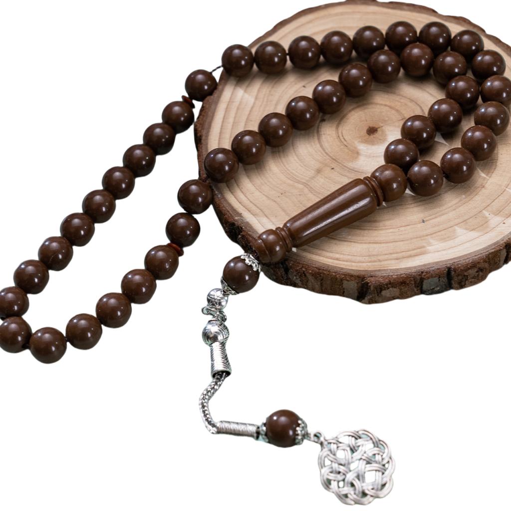 Vysoce kvalitní ručně vyráběné korálky na modlitbu - 5 klasických barev pro modlitbu & meditaci & tasbih