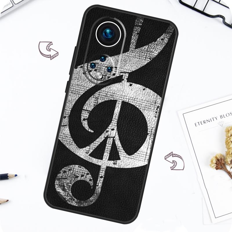 Music Note Case For Honor Magic 7 5 6 Lite Honor 200 Pro X8b X9a X8a X8 X9 X9c X9b 50 70 90 Lite Cover