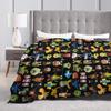 Steal a Brainrot Game Knitted Blankets  Fuzzy Throw Blankets Bed Sofa Decoration Ultra-Soft Warm Bedsprea,