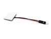 2 Pcs Panel 1 LED 12V W5W, T10, C5W, SV8.5, BA9S, T4W CANBUS 950lm White Strong Off-Road