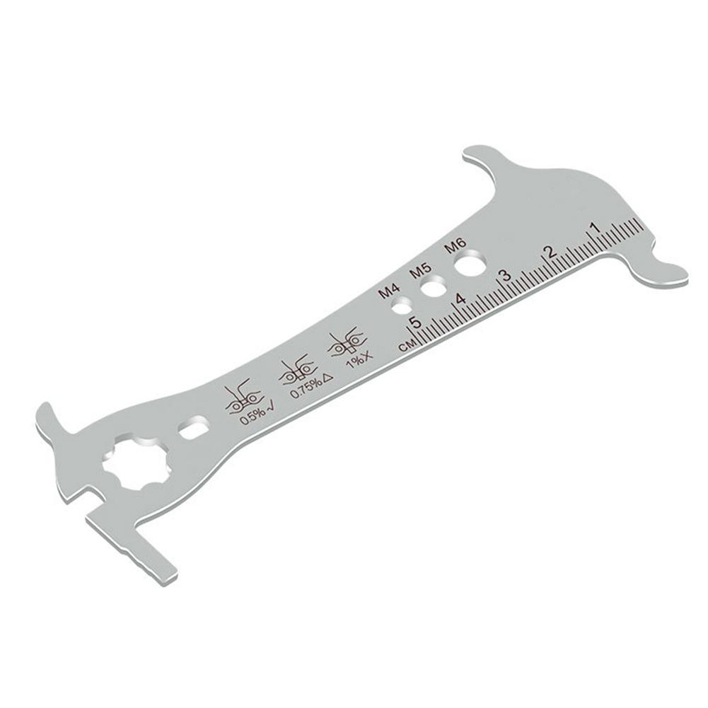 

Mountain MTB Road Bike Chain Measuring Ruler Caliper Checker Repair Tools Caliper Inspection Tool Bike Repair Tools