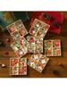 12pcs/set  Faceless Old Man Christmas Wooden Pendant Box Set Christmas Tree Small Pendant Christmas