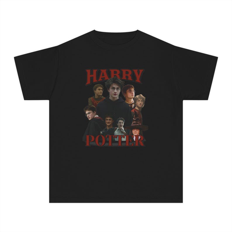 Youth Vintage Bookish Wizard Tee: 90s Graphic T-Shirt - The Chosen One 150