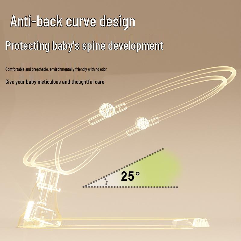Multifunctional Electric Baby Rocking Chair Cradle: Newborn Comfort Recliner for Sleeping.