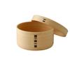 Maru Bento (Medium) 550ml, Magewappa Bento Box, Made in Japan by Odate Kogei Co., Ltd. Made with natural wood, this durable, lightweight, round bento