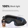 Breathable Memory Foam Night Masks Soft Eye Mask with Adjustable Elastic Strap Eye Cover Patch Blackout for Men Women Sleeping