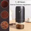 Cordless Electric Coffee Bean Grinder Labor-saving Coffee Bean Mill Coffee Grinder  Camping