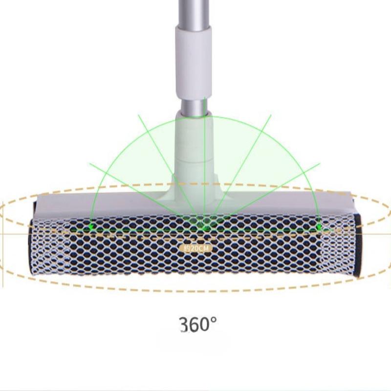 Retractable Glass Cleaning Artifact Household Double-sided High-rise Wiper Washing Window Cleaner