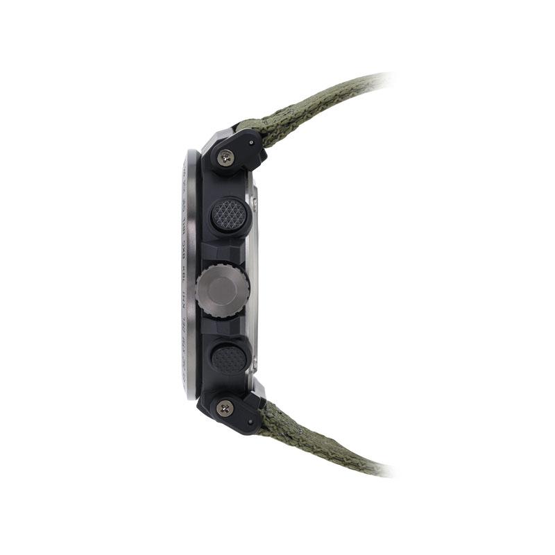 Casio Serie PRO TREK - Display Doppio a Disco Montagna Outdoor Alimentazione Solare Smartwatch Multifunzione Antiurto e Impermeabile PRW-6600YB-3PR