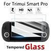 [1+2Pcs] For Trimui Smart Pro Hard Carrying Case Bag+2Pcs 9H Tempered Glass Film Screen Protector for Trimui Smart Pro Handheld Game Console