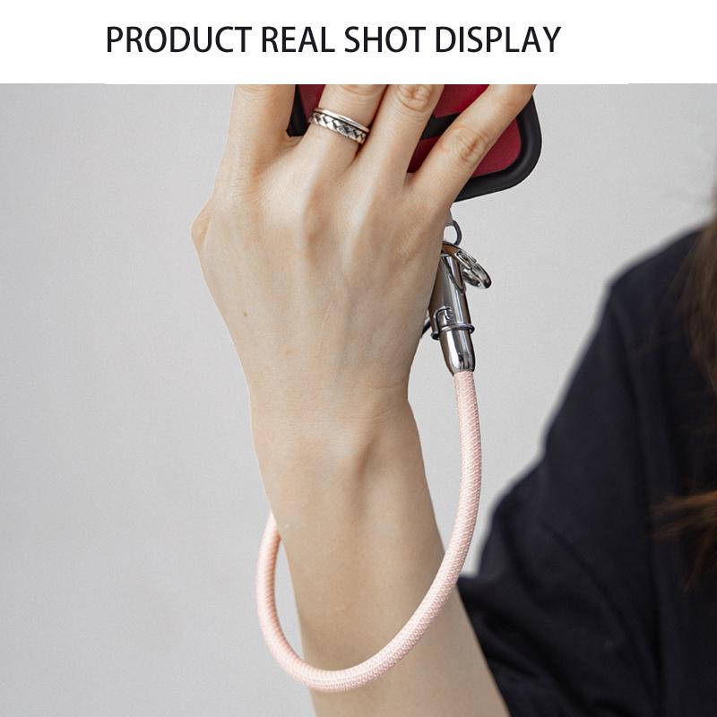 Invisible Fast Charging Cable Lanyard Cord 60W Thick Copper Wire Lightning Port Weaving Key Chain For iPhone Phone Accessaries