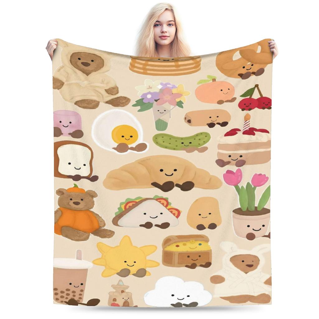 J-Jellys C-Gatto Peluche Coperte Studenti Flanella Biancheria da Letto Coperte da Divano Per Camera da Letto Design Super Caldo Qualità Copriletto Regalo di Compleanno