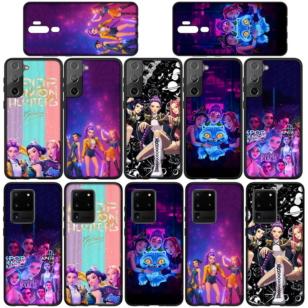 Capa de Celular para iPhone 17 16 15 Xiaomi Poco F8 F7 X7 X6 M8 C85 C75 C71 Redmi Note 14 13 11 12 Pro Max A4 14C 13C 15C Zoey KPop Demon Mira Rumi Hunter X