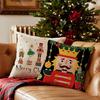 Nutcracker Christmas Pillowcases: Holly Jolly Joy and Merry Designs! sofas, bedroom pillow covers, holiday gifts