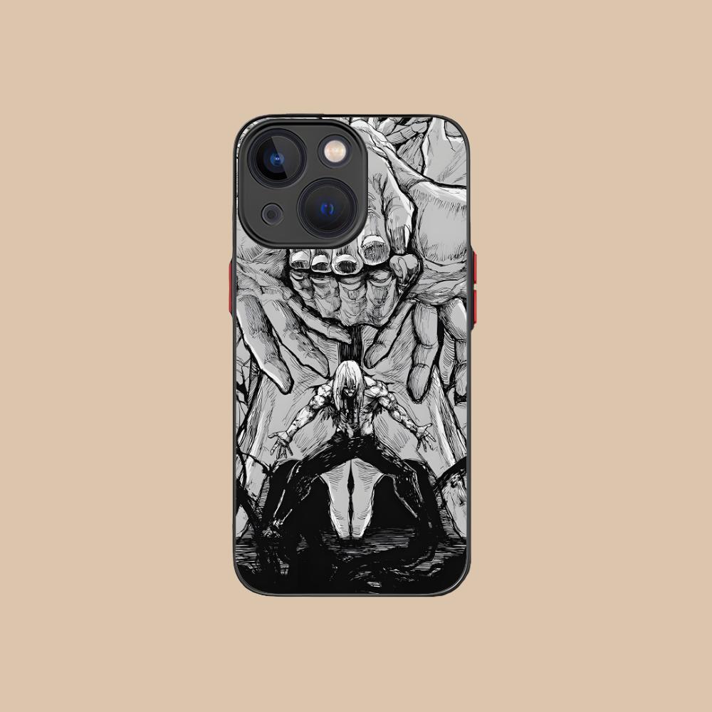 

JJK Mahito Phone Case for iPhone 17 16 15 14 13 12 11 X XR XS Air Pro Max Plus Mini Skin Feel Cover iPhone XS Max
