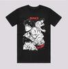 Anime Baki Gym Pose Japanese Style Black Tshirt Size S4XL