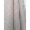 Paire de Doubles Rideaux à œillets "effet lin" Gris perle 140 x 260 cm Moonlight deco