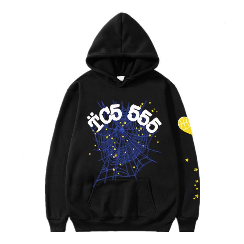 Felpa Hip Hop Unisex con Scritta 555555 - Giacca Trendy Primavera/Autunno