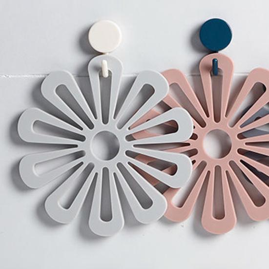 Isolierpad Hitze Lebensmittelqualität Beständig TRP Blumenförmige Untersetzermatte für Küche