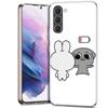 Cute Cartoon K-Kkamang Phone Case for Samsung A54 A14 A24 A34 A17 A37 A57 A55 A35 A25 A15 A13 A23 A33 A53 A07 A05S A04S A03 A73
