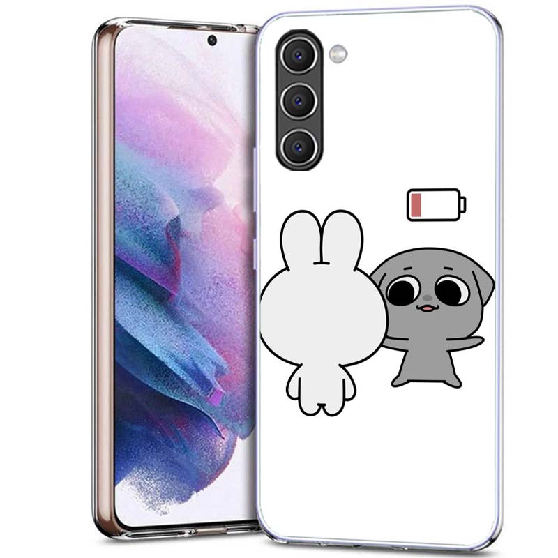 Cute Cartoon K-Kkamang Phone Case for Samsung A54 A14 A24 A34 A17 A37 A57 A55 A35 A25 A15 A13 A23 A33 A53 A07 A05S A04S A03 A73