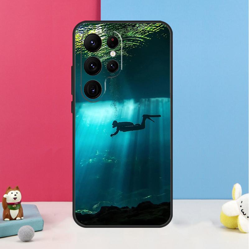 Scuba Diving Case For Samsung Galaxy S23 Ultra S24 S22 Note 20 10 Plus S8 S9 S10 S21 S20 FE Back Cover