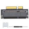 Adapter Card MSATA To 17+7PIN 2012 for OS X Converter with Expansion Rack Bracket