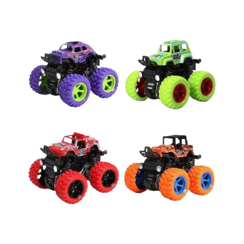 Children's Inertial Off-Road Toy Car: Durable Four-Wheel Drive Model