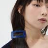 Square Plain Hair Pin - Deep Blue